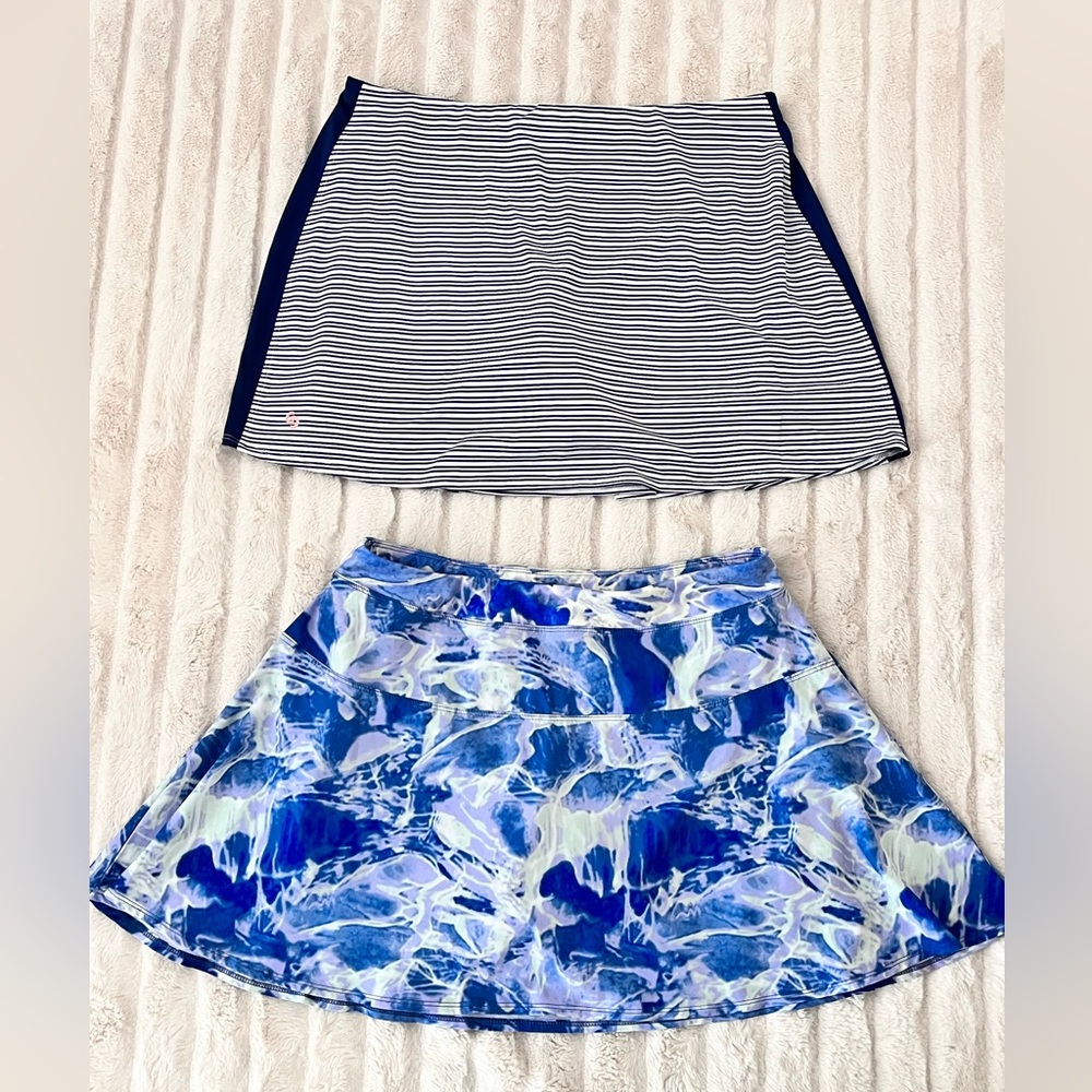Champion/Cross Court LOT of 2 athletic tennis skorts